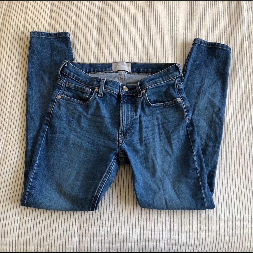 Everlane high rise skinny jeans